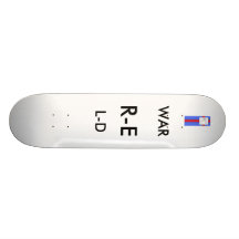 Det Runic väldekrig spanar: Land D. Skate Decks