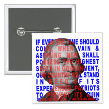 Det Samuel Adams citationstecknet knäppas Nål
