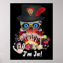 Det Vegas kasinopartyet behar beskådar noterar Posters