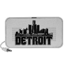 Detroit horisont rese högtalare