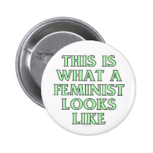 Detta är en vilken feminist ser lik knapp med nål