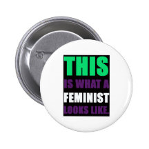 Detta är en vilken feminist ser lik knapp med nål