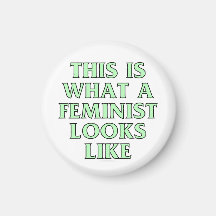 Detta är en vilken feminist ser lik kylskåpsnagnet