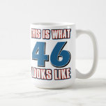 Detta är vad 46 år looks gillar kaffe koppar