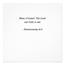 DEUTERONOMY-6:4 KORT FÖR INBJUDNINGAR