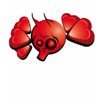 devil love pour enfant t-shirts