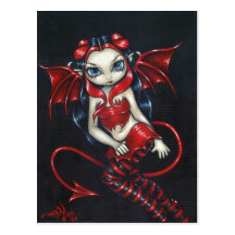 "Devilish felik" vykort