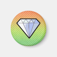 Diamant Kylskåpmagneter