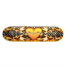 diamant och guld skate decks