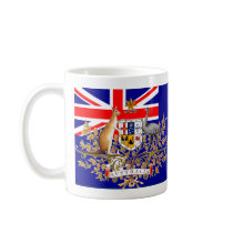 Diamantjubileum Australien Kaffe Kopp