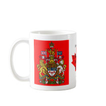 Diamantjubileum Kanada Kaffe Koppar