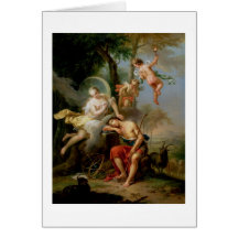 Diana och Endymion Kort