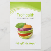 Dietitian/näringsfysiolog/personlig instruktörrekl flygblad