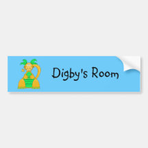 Digby Dino bildekal