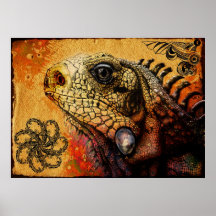 digital iquana posters