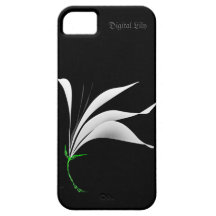 Digital lilja iPhone 5 Case-Mate skal