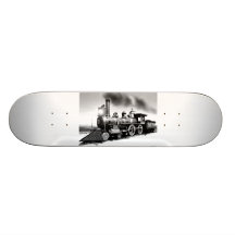Digital oljemålning av ångamotor 119 skateboards