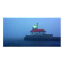 Dimmig södra pirfyr anpassingsbara fotokort