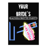 DIN BRUD BAHELORETTE-PARTY PERSONLIGA INBJUDAN