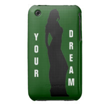 DIN DRÖM iPhone 3 Case-Mate FODRALER