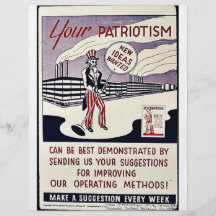 Din patriotism, önskade nya idéer custom flyer
