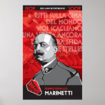 Dinamo Futurista Marinetti Sfida alle Stelle Affisch