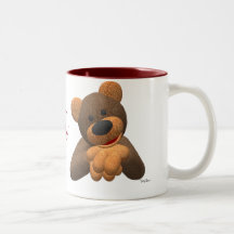 Dinky björn: Tyck om din dag! Kaffe Muggar