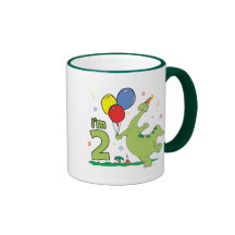 Dino 2nd födelsedag mugg