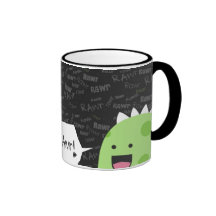 Dinos går den Rawr muggen