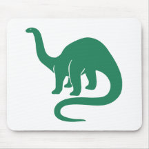 Dinosaur Mousepad - grönt Mus Mattor