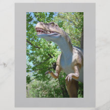 Dinosaur T-Rex Full Färg Flygblad