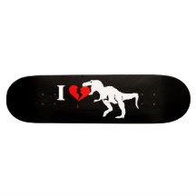 Dinosauren äter hjärta skate boards