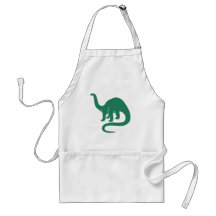 Dinosaurförklädegrönt
