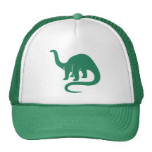 Dinosaurhatt - grönt mesh kepsar