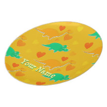 Dinosaurmönster Dinner Plate