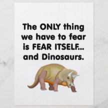 Dinosaurs 2 för skräck sig själv flygblad