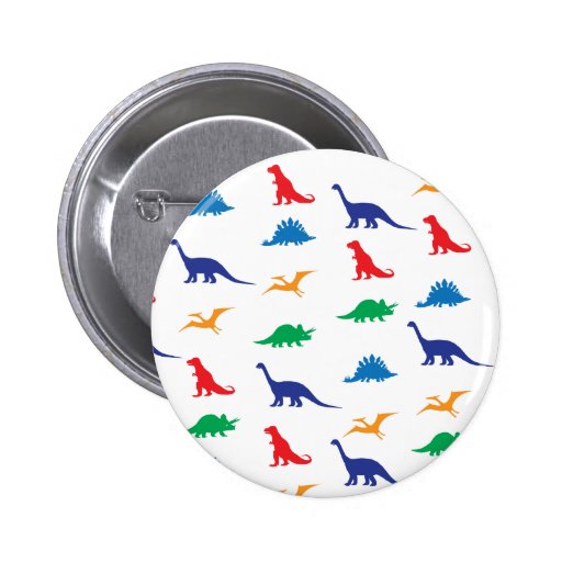 Dinosaurs Knapp Med Nål
