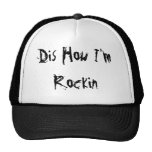 Dis hur I-förmiddag Rockin Trucker Keps