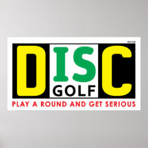 Disketten är Golf Affisch