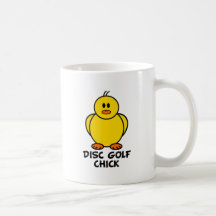 DiskettGolfchick Kaffe Kopp