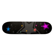 DISKO för STJÄRNOR för COREY-TIGER80-tal RETRO Skate Board Deck