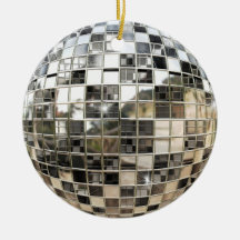 DiskoMirrorball prydnad Julgransdekorationer