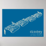 DISOBEY tankmanaffischen