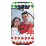Ditt foto som inramas i det julSamsung fodral Galaxy S3 Cover