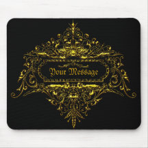 Ditt meddelande Emblem2A Mousepad Musmatta