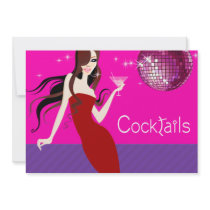 Divalicious cocktailparty - lite röd klänning