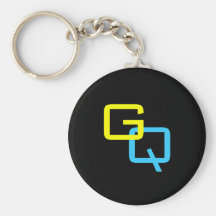 DIY-Monogram~ cirklar Keychain 2,25", Nyckel Ring