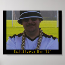 DJ GK aka "den K-" affischen