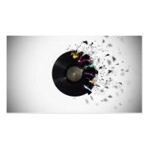 Dj-servies Visitkort Mall