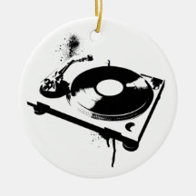 Dj-Turntable Jul Dekorationer